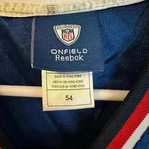 Buffalo Bills NFL Football Reebok Jersey Size 54 Number 14 Pegula - Picture 5 of 13